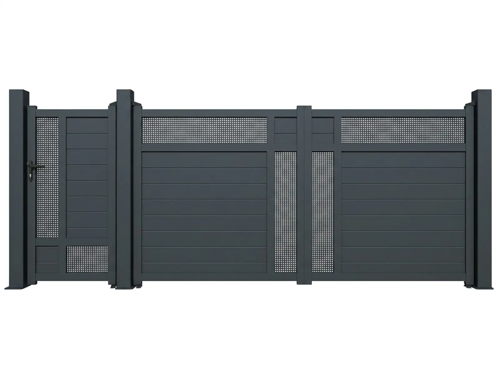 Set porti metalice din aluminiu, model 420, gri antracit, cu accesorii (de) (Copy) (Copy) (Copy) (Copy) (Copy) (Copy) (Copy)